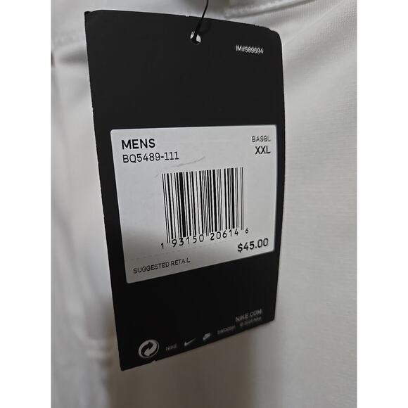 Nike Pants Men's XXL White Green Vapor Select Baseball Sports BQ5489-111 New - Picture 3 of 11